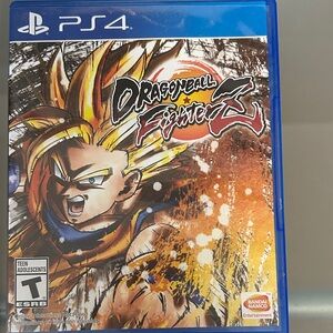Dragon Ball Fighter Z for PS4 - Blue Case play station 4